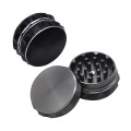 Best Aircraft Aluminum herb Grinder weed grinder 50MM 2 Piece Metal herb crusher Smoking Mini Style custom logo